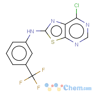 CAS No:871266-82-9 Thiazolo[5,4-d]pyrimidin-2-amine,7-chloro-N-[3-(trifluoromethyl)phenyl]-