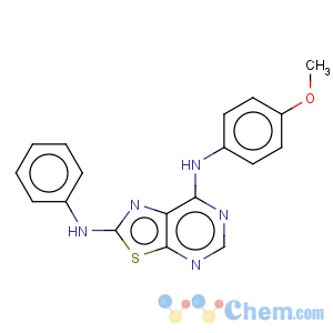 CAS No:871266-93-2 n7-(4-methoxyphenyl)-n2-phenylthiazolo[5,4-d]pyrimidine-2,7-diamine