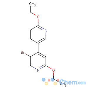 CAS No:871269-04-4 5-bromo-2-ethoxy-4-(6-ethoxypyridin-3-yl)pyridine