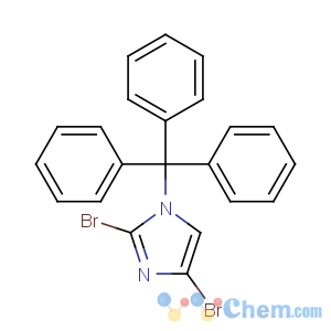 CAS No:871269-06-6 2,4-dibromo-1-tritylimidazole