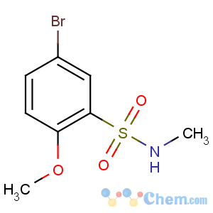 CAS No:871269-17-9 5-bromo-2-methoxy-N-methylbenzenesulfonamide