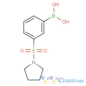 CAS No:871329-61-2 (3-pyrrolidin-1-ylsulfonylphenyl)boronic acid