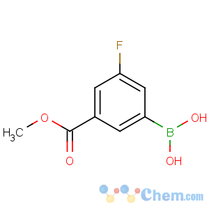 CAS No:871329-62-3 (3-fluoro-5-methoxycarbonylphenyl)boronic acid