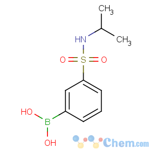 CAS No:871329-77-0 [3-(propan-2-ylsulfamoyl)phenyl]boronic acid