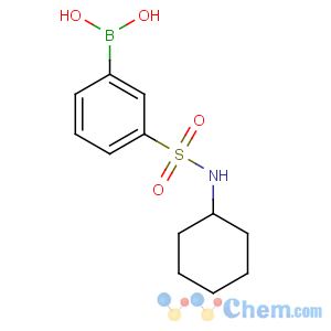 CAS No:871329-79-2 [3-(cyclohexylsulfamoyl)phenyl]boronic acid
