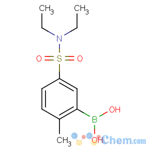CAS No:871329-80-5 [5-(diethylsulfamoyl)-2-methylphenyl]boronic acid