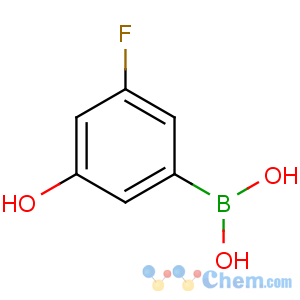 CAS No:871329-82-7 (3-fluoro-5-hydroxyphenyl)boronic acid