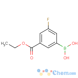 CAS No:871329-85-0 (3-ethoxycarbonyl-5-fluorophenyl)boronic acid