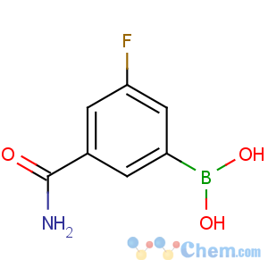 CAS No:871332-66-0 (3-carbamoyl-5-fluorophenyl)boronic acid