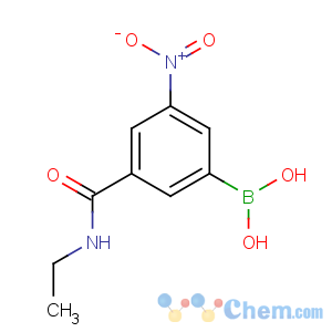 CAS No:871332-79-5 [3-(ethylcarbamoyl)-5-nitrophenyl]boronic acid