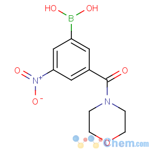 CAS No:871332-80-8 [3-(morpholine-4-carbonyl)-5-nitrophenyl]boronic acid