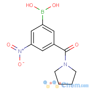 CAS No:871332-81-9 [3-nitro-5-(pyrrolidine-1-carbonyl)phenyl]boronic acid