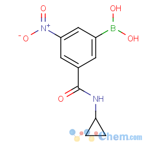 CAS No:871332-86-4 [3-(cyclopropylcarbamoyl)-5-nitrophenyl]boronic acid