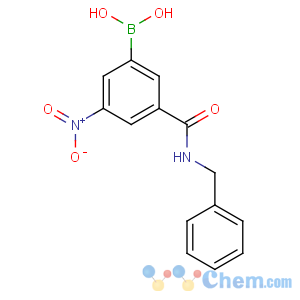 CAS No:871332-90-0 [3-(benzylcarbamoyl)-5-nitrophenyl]boronic acid
