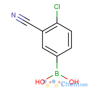 CAS No:871332-95-5 (4-chloro-3-cyanophenyl)boronic acid