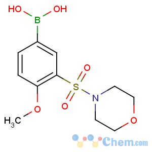CAS No:871333-02-7 (4-methoxy-3-morpholin-4-ylsulfonylphenyl)boronic acid