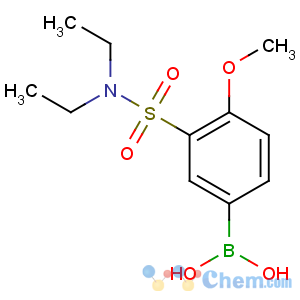 CAS No:871333-03-8 [3-(diethylsulfamoyl)-4-methoxyphenyl]boronic acid