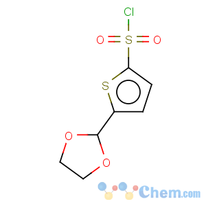 CAS No:871825-61-5 2-Thiophenesulfonylchloride, 5-(1,3-dioxolan-2-yl)-