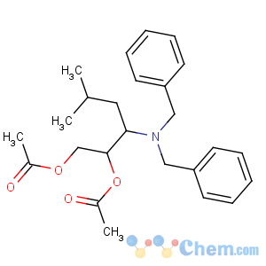 CAS No:871948-88-8 [(2R,3S)-2-acetyloxy-3-(dibenzylamino)-5-methylhexyl] acetate