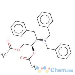 CAS No:871948-89-9 1,2-Butanediol,3-[bis(phenylmethyl)amino]-4-phenyl-, 1,2-diacetate, (2R,3S)-