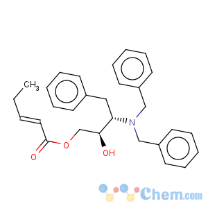 CAS No:871948-96-8 2-Pentenoic acid,(2R,3S)-3-[bis(phenylmethyl)amino]-2-hydroxy-4-phenylbutyl ester, (2E)-