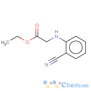 CAS No:87223-76-5 Glycine,N-(2-cyanophenyl)-, ethyl ester
