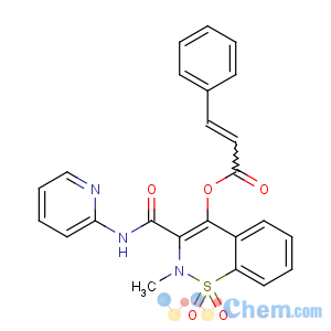 CAS No:87234-24-0 [2-methyl-1,1-dioxo-3-(pyridin-2-ylcarbamoyl)-1λ