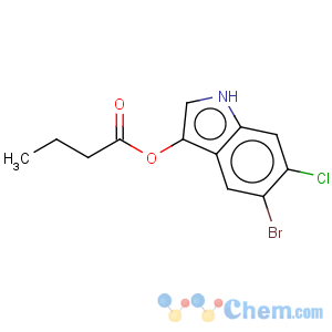 CAS No:873295-29-5 Butanoic acid,5-bromo-6-chloro-1H-indol-3-yl ester