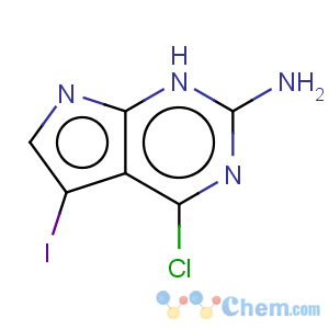 CAS No:873792-88-2 7H-Pyrrolo[2,3-d]pyrimidin-2-amine,4-chloro-5-iodo-