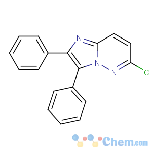 CAS No:873913-87-2 6-chloro-2,3-diphenylimidazo[1,2-b]pyridazine