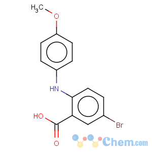 CAS No:873914-47-7 Benzoic acid,5-bromo-2-[(4-methoxyphenyl)amino]-