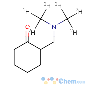 CAS No:873928-71-3 Cyclohexanone,2-[[di(methyl-d3)amino]methyl]-