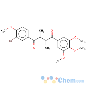 CAS No:874150-52-4 1,4-butanedione1-(3-bromo-4-methoxyphenyl)-2,3-dimethyl-4-(3,4,5-trimethoxyphenyl)-