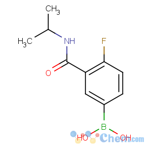 CAS No:874219-21-3 [4-fluoro-3-(propan-2-ylcarbamoyl)phenyl]boronic acid