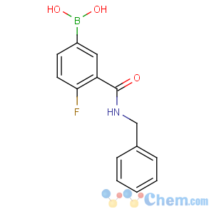 CAS No:874219-22-4 [3-(benzylcarbamoyl)-4-fluorophenyl]boronic acid
