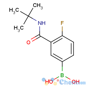 CAS No:874219-26-8 [3-(tert-butylcarbamoyl)-4-fluorophenyl]boronic acid