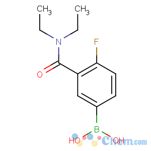 CAS No:874219-28-0 [3-(diethylcarbamoyl)-4-fluorophenyl]boronic acid