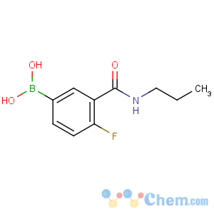 CAS No:874219-32-6 [4-fluoro-3-(propylcarbamoyl)phenyl]boronic acid
