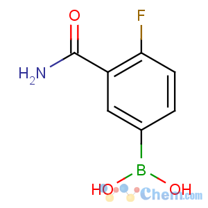 CAS No:874219-34-8 (3-carbamoyl-4-fluorophenyl)boronic acid