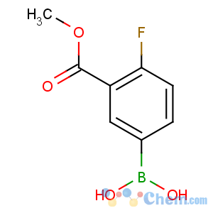 CAS No:874219-35-9 (4-fluoro-3-methoxycarbonylphenyl)boronic acid