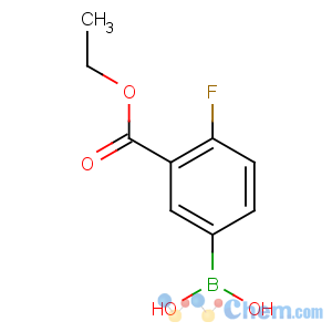 CAS No:874219-36-0 (3-ethoxycarbonyl-4-fluorophenyl)boronic acid