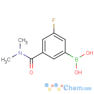 CAS No:874219-39-3 [3-(dimethylcarbamoyl)-5-fluorophenyl]boronic acid