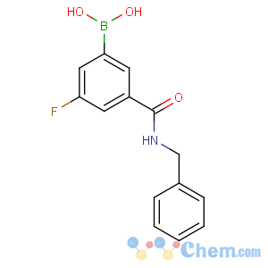 CAS No:874219-41-7 [3-(benzylcarbamoyl)-5-fluorophenyl]boronic acid