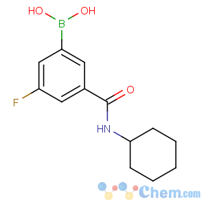 CAS No:874219-42-8 [3-(cyclohexylcarbamoyl)-5-fluorophenyl]boronic acid