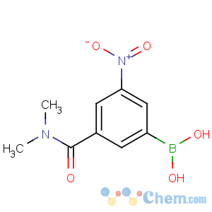 CAS No:874219-44-0 [3-(dimethylcarbamoyl)-5-nitrophenyl]boronic acid