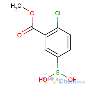 CAS No:874219-45-1 (4-chloro-3-methoxycarbonylphenyl)boronic acid