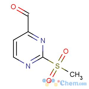 CAS No:874279-27-3 2-methylsulfonylpyrimidine-4-carbaldehyde