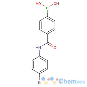 CAS No:874287-99-7 [4-[(4-bromophenyl)carbamoyl]phenyl]boronic acid