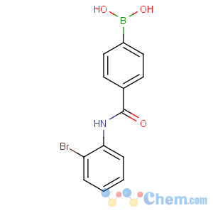 CAS No:874288-01-4 [4-[(2-bromophenyl)carbamoyl]phenyl]boronic acid