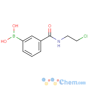 CAS No:874288-12-7 [3-(2-chloroethylcarbamoyl)phenyl]boronic acid